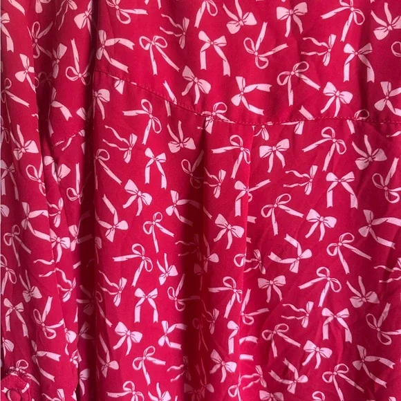 Torrid Harper Georgette Bow Blouse - Picture 7 of 7